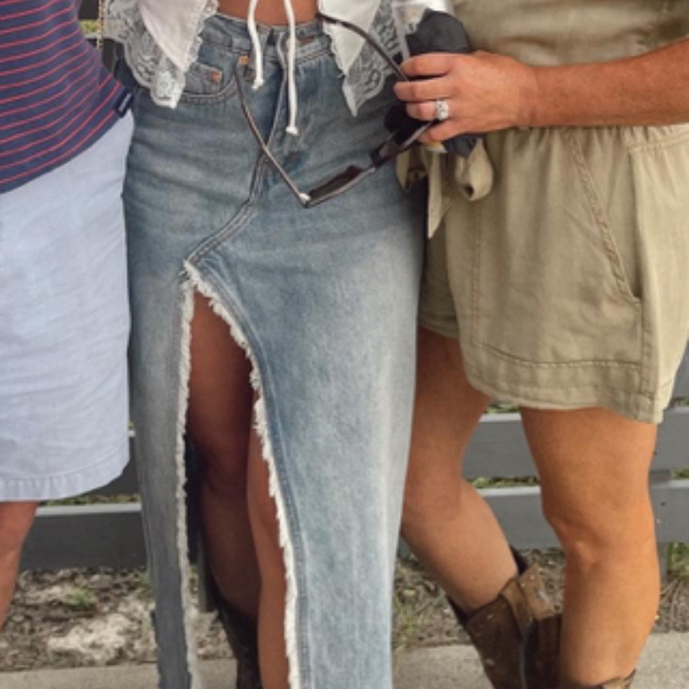 DNA Jean Skirt